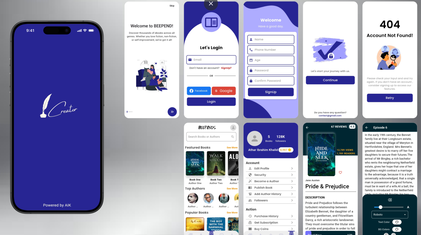 EBook E-Commerce Earning App