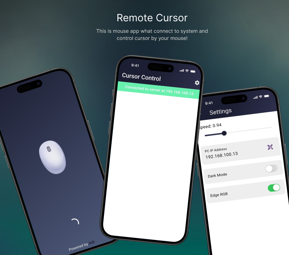 Remote Cursor App