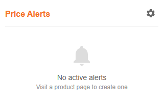 Price Alert Screenshot 1