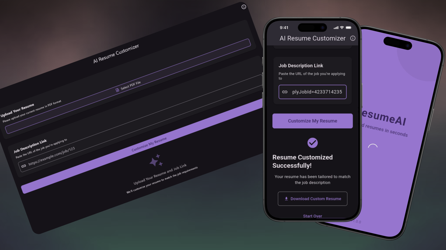 Resume Customizer App