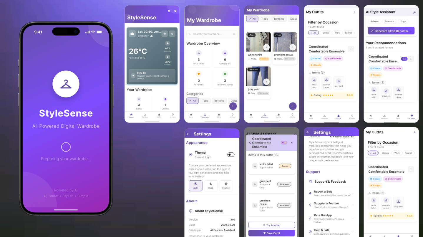 StyleSense App Screenshot 2