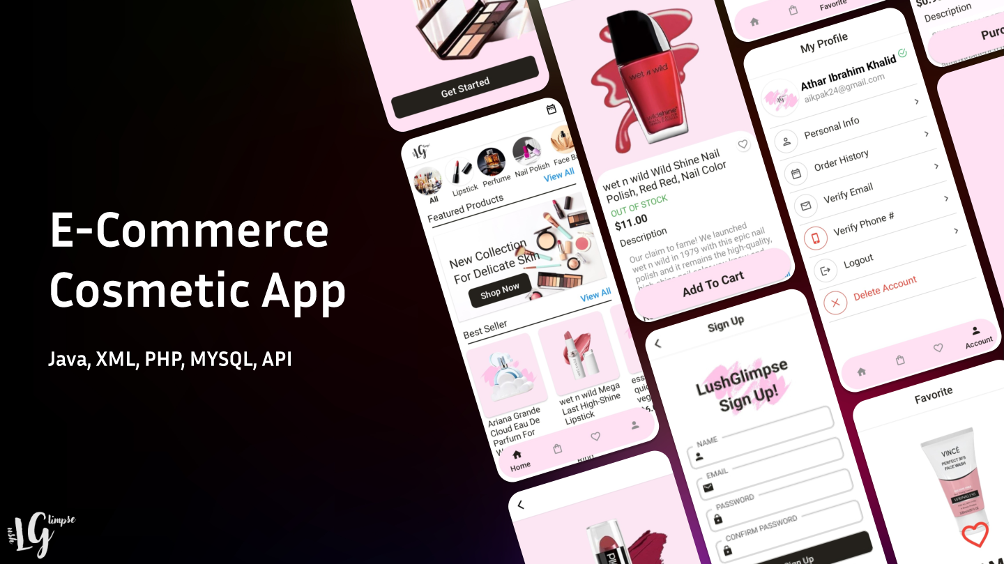 ECommerce Cosmetic App
