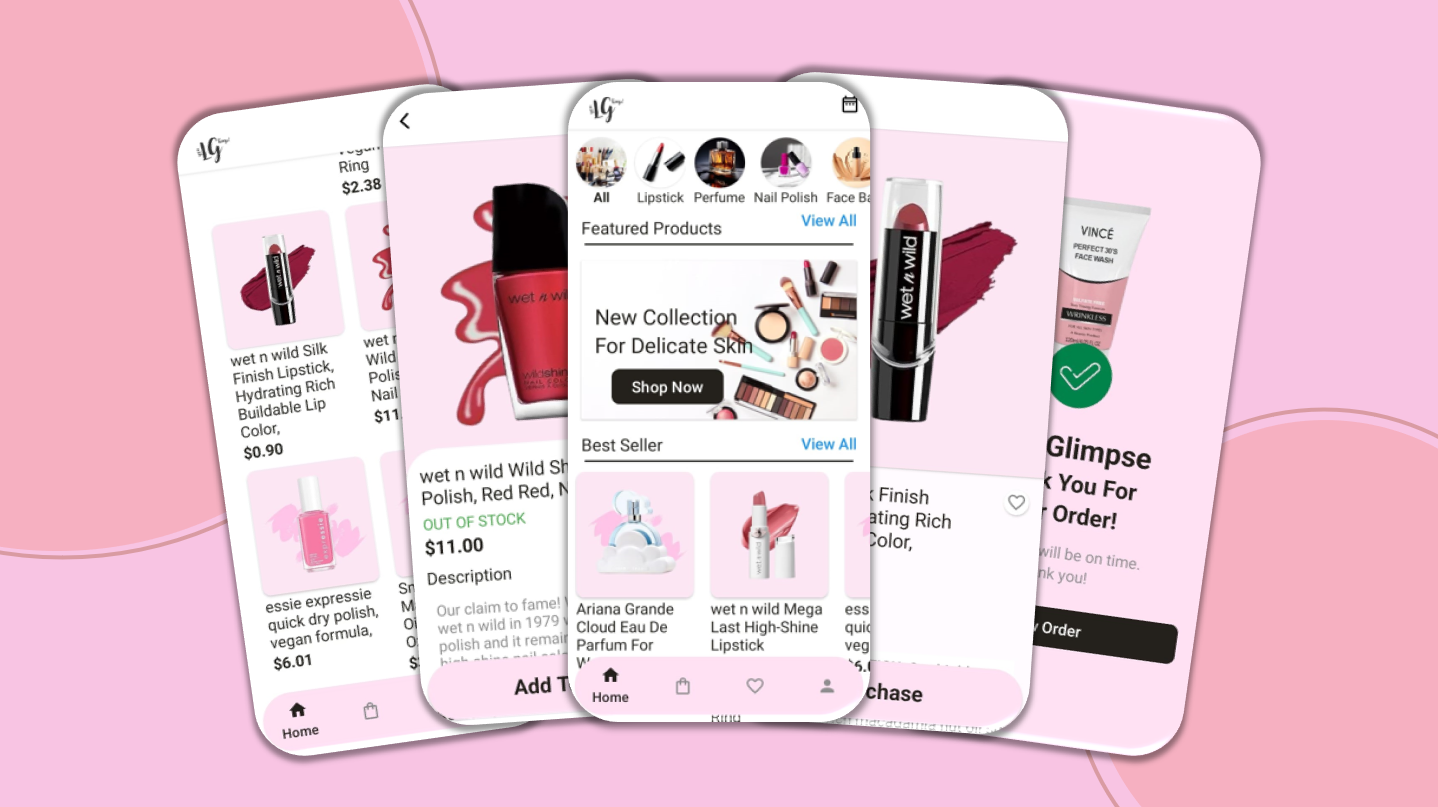 ECommerce Cosmetic App Screenshot 3