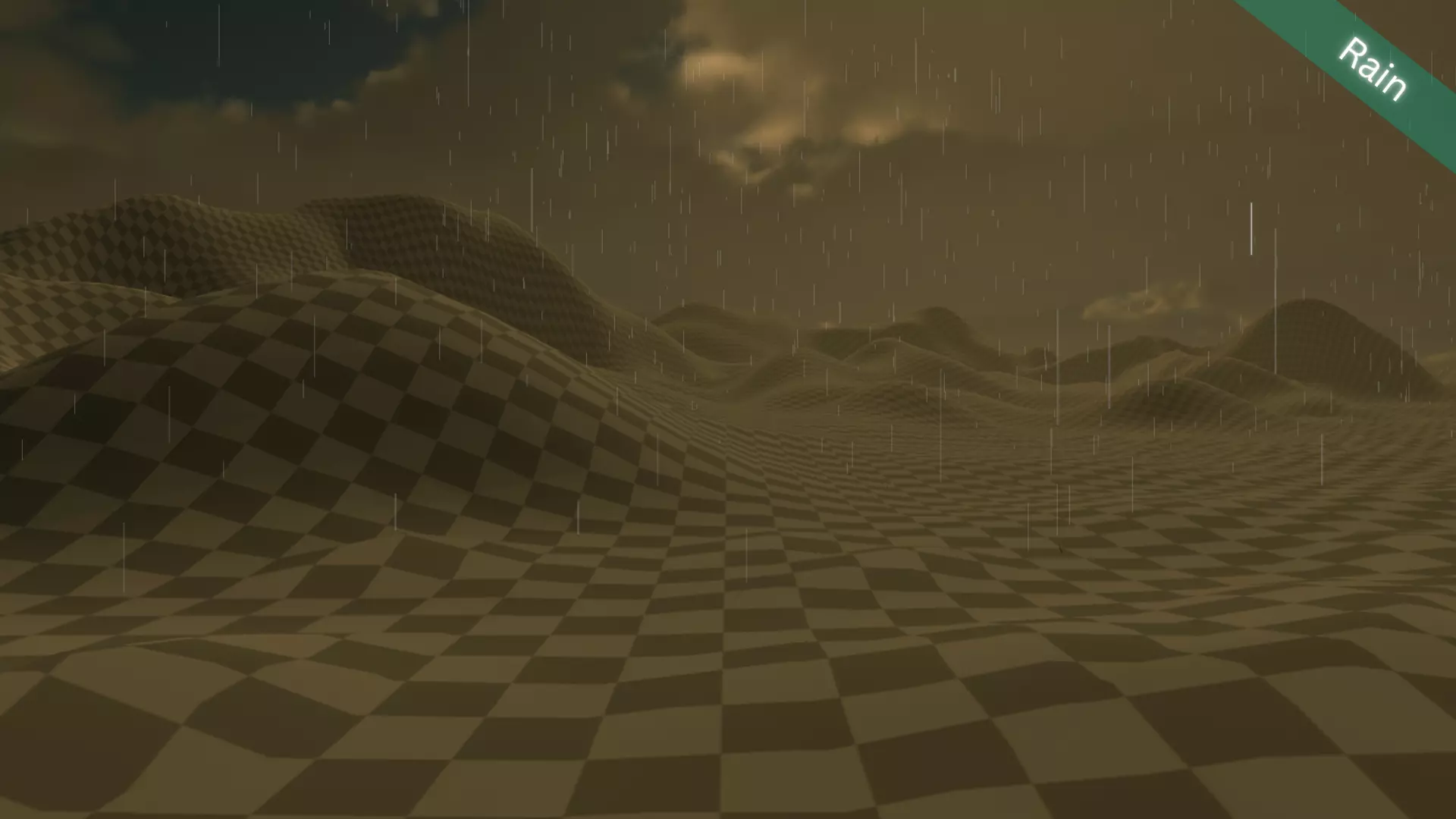 Unity Weather System Thunderstorm