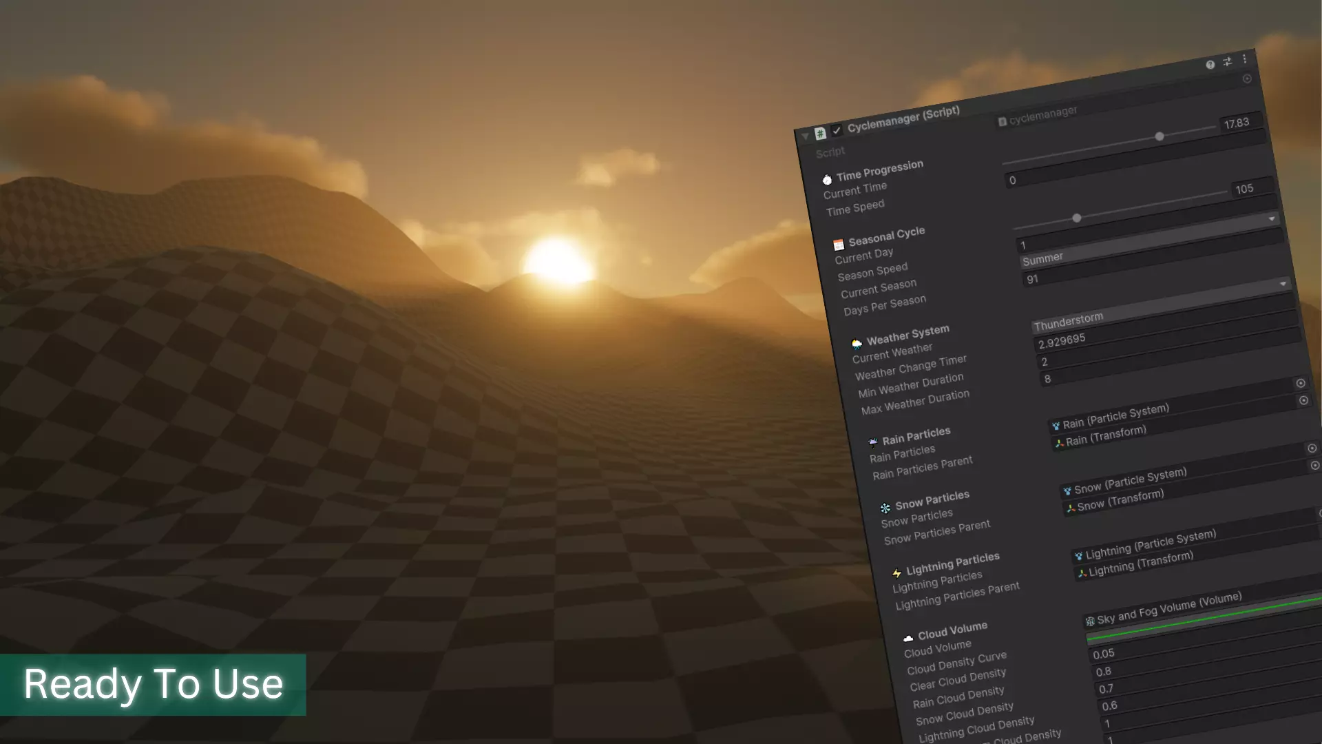 Unity Weather System Seasons