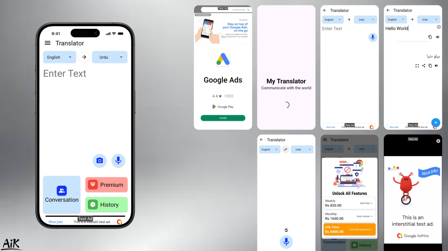 Language Translator App Screenshot 2
