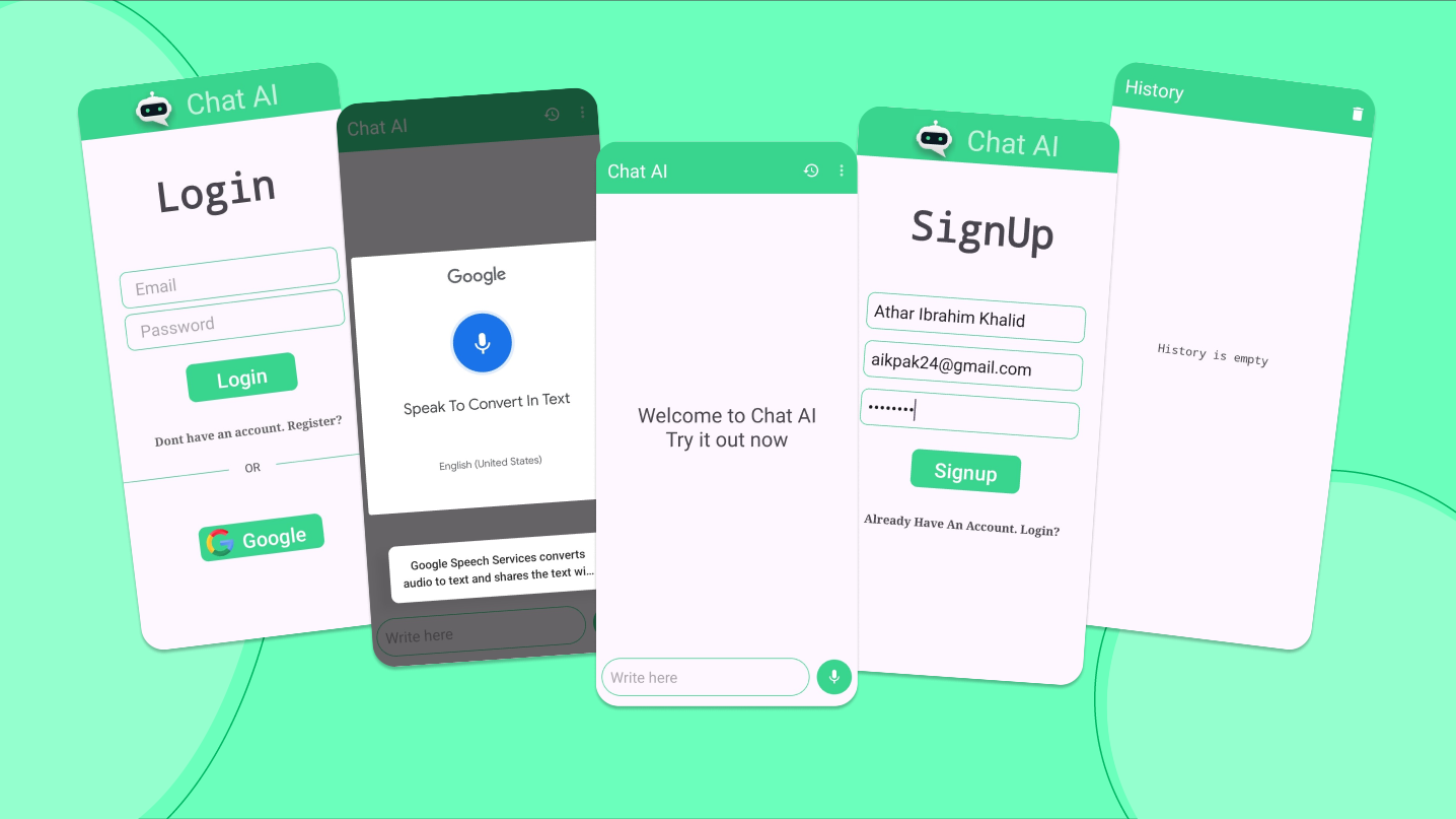 Chat AI Bot App Screenshot 2