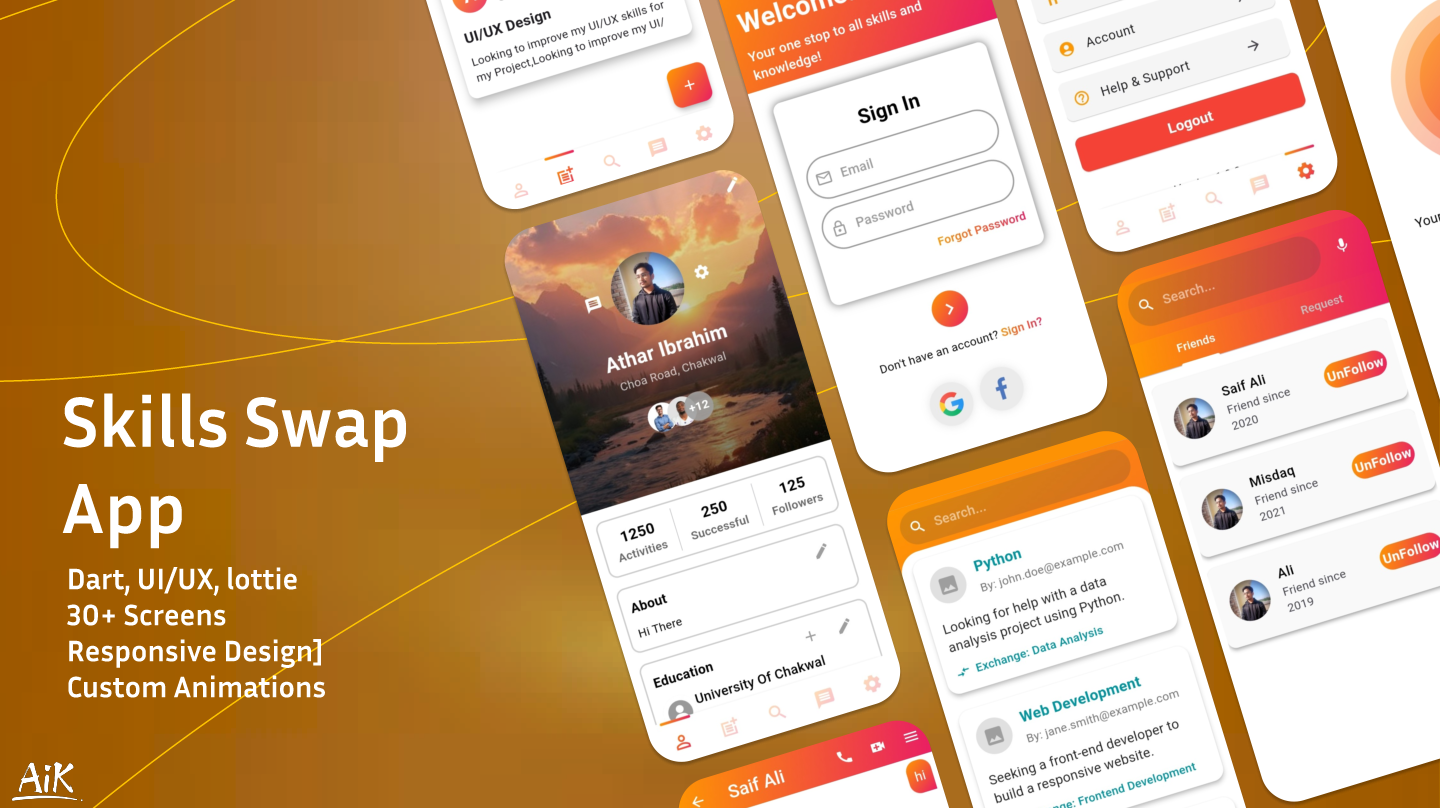 Skills Swap App Screenshot 1